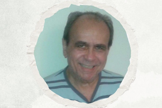 Prof. Francisco José Colares de Paula, docente aposentado da Faculdade de Educação Imagem: rosto de homem careca de meia idade