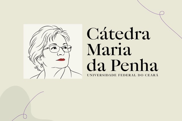 Cátedra contará com 25 bolsistas Logo da Cátedra Maria da Penha