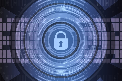 Os alunos residentes selecionados irão cursar uma especialização com carga horária de 512 horas e duração de 15 meses Imagem ilustrativa de códigos sob uma fechadura
