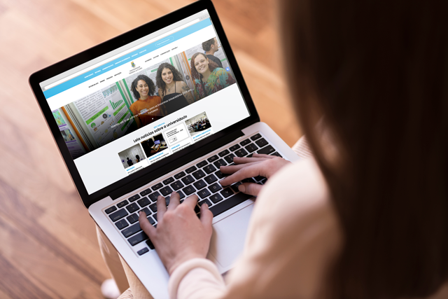 Plataforma portal.ufc.br concentra todas as informações da UFC em um só lugar e tem sistema desenvolvido na própria instituição (Imagem: Divulgação/Secom UFC) Imagem: tela inicial do site portal.ufc.br