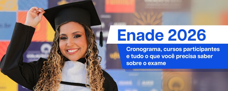 Clique e saiba detalhes sobre o Enade 2026.